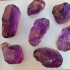 104 Grams Mighty Facet Rough Amethyst Pieces