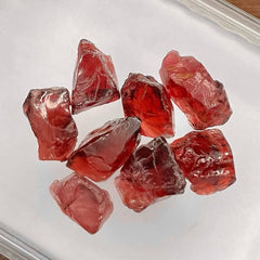 Milano Red Rhodolite Garnet Facet Rough