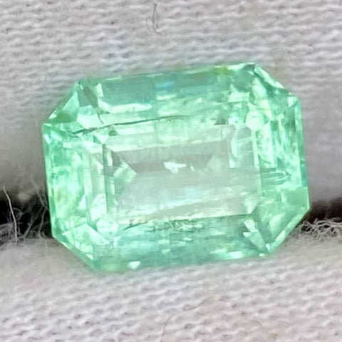 Mint Green Emerald Gemstone