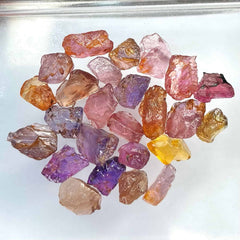 Mix Color Rough Sapphire Lot