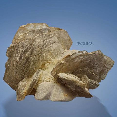 Muscovite Crystals on Albite with Microlite