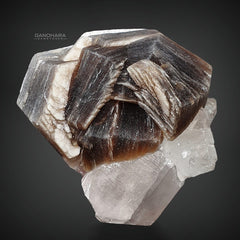 Muscovite Specimen on Quartz with Topaz