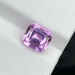 Pink kunzite gemstone