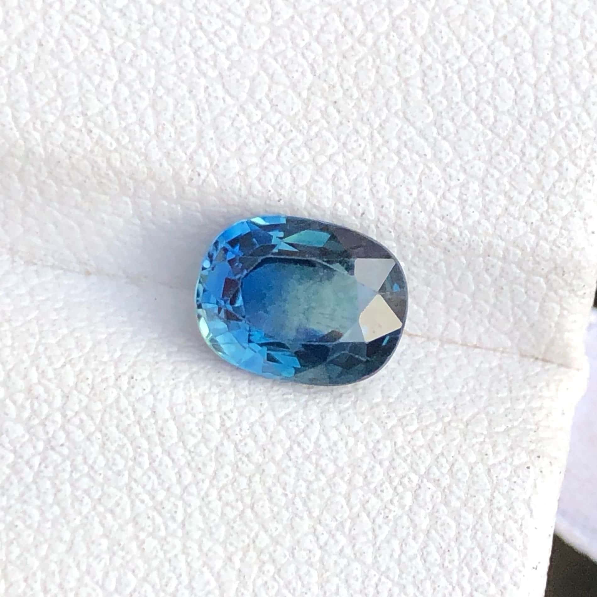 Natural Electric Blue Sapphire