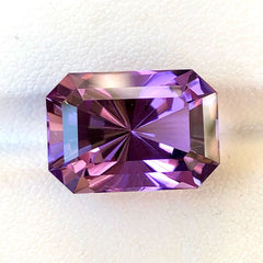 Natural Emerald Cut Brazilian Amethyst