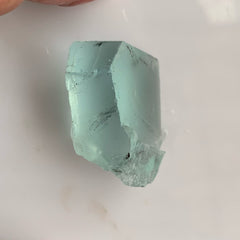 Natural Facet Grade Rough Aquamarine Piece