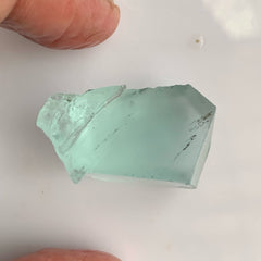 Natural Facet Grade Rough Aquamarine Piece