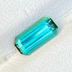 Greenish Blue Tourmaline - 1.25 carats