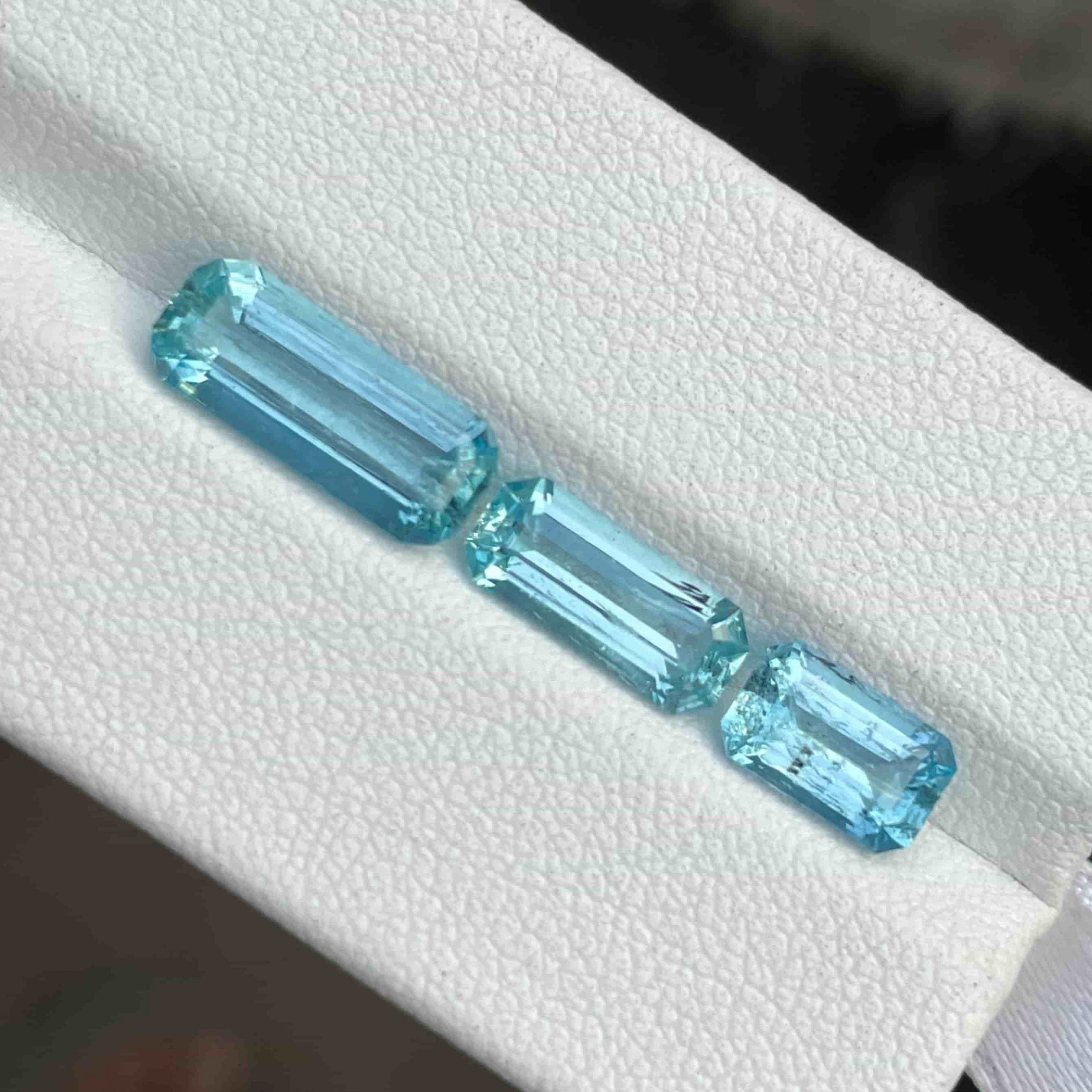 Intense Blue Aquamarine