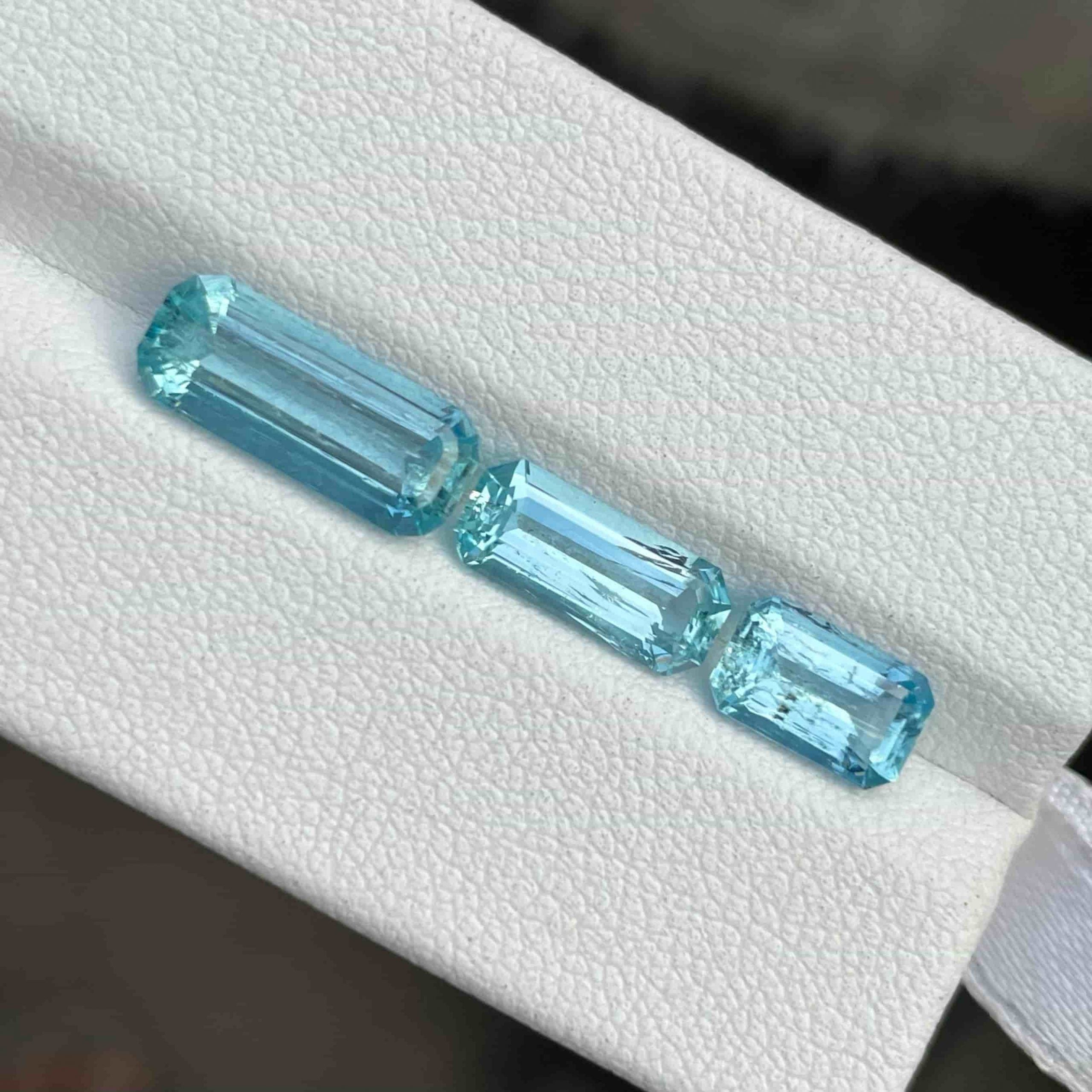 Natural Intense Blue Aquamarine