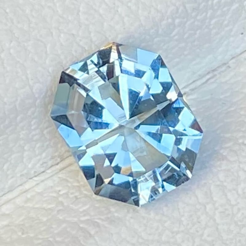 Natural Blue Aquamarine - 1.5 carats