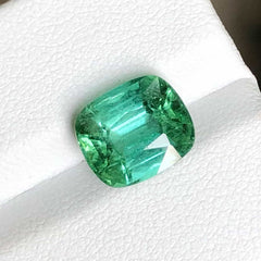 Natural Mint Green Tourmaline Gemstone 4.40 Carats