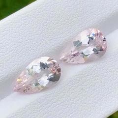 Natural Morganite Pair - 4.4 carats