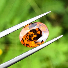 3.22 Carats Natural Orange Zircon