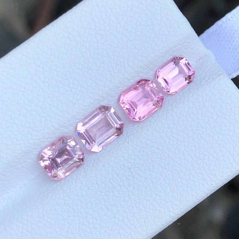 3.05 carats Natural Pink Spinel Jewelry Set