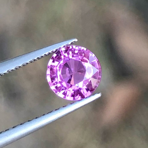 Natural Pinkish Purple Sapphire