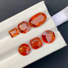 Natural Spessartite Garnet Lot