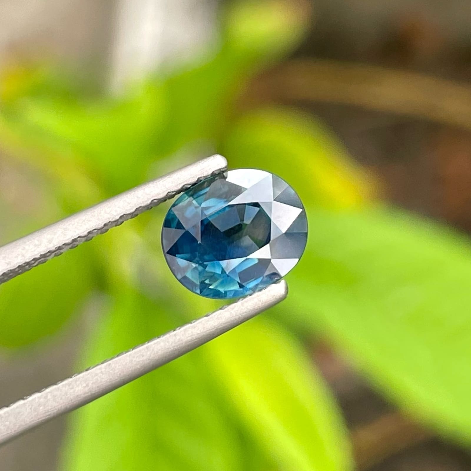 Natural Teal Sapphire Gemstone