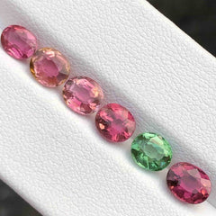 Natural Tourmaline Gemstones Lot 4.95 carats