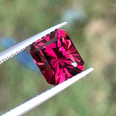 Natural Vibrant Pink Red Garnet