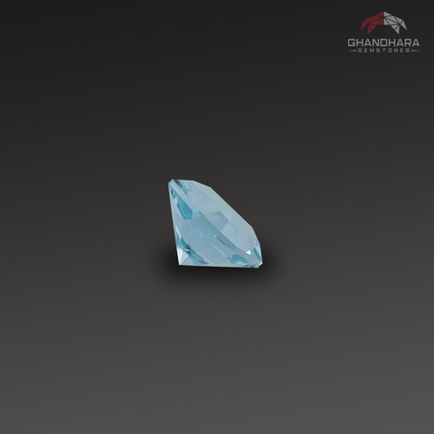 Natural Deep Color Aquamarine Gemstone