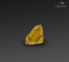 Natural Deep Yellow Citrine Stone