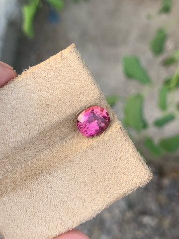 Natural Hot Pink Tourmaline Stone