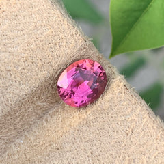 Natural Hot Pink Tourmaline Stone