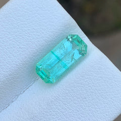 Natural Light Green Emerald Gemstone