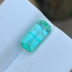 Natural Light Green Emerald Gemstone