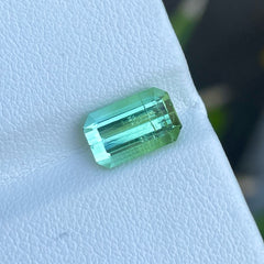 Natural Light Green Loose Tourmaline Gem