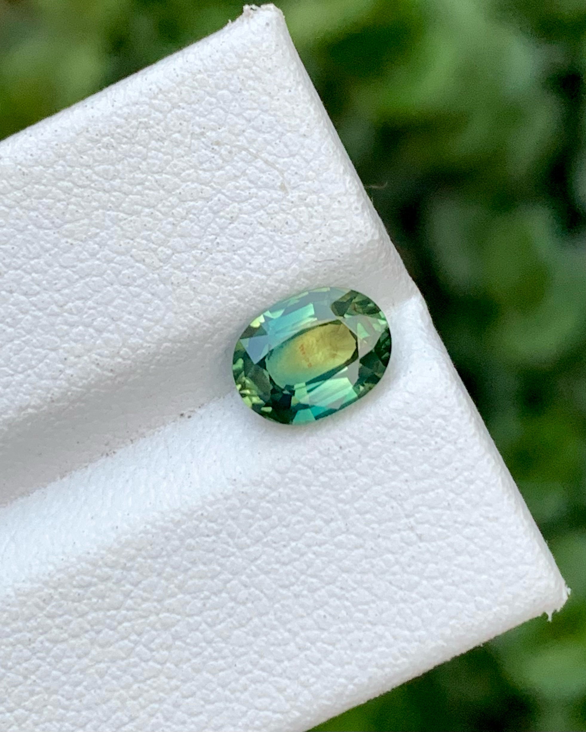 Natural Loose Teal Sapphire Gemstone