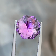 Natural Purple Rose Amethyst Gemstone