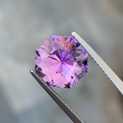 Natural Purple Rose Amethyst Gemstone