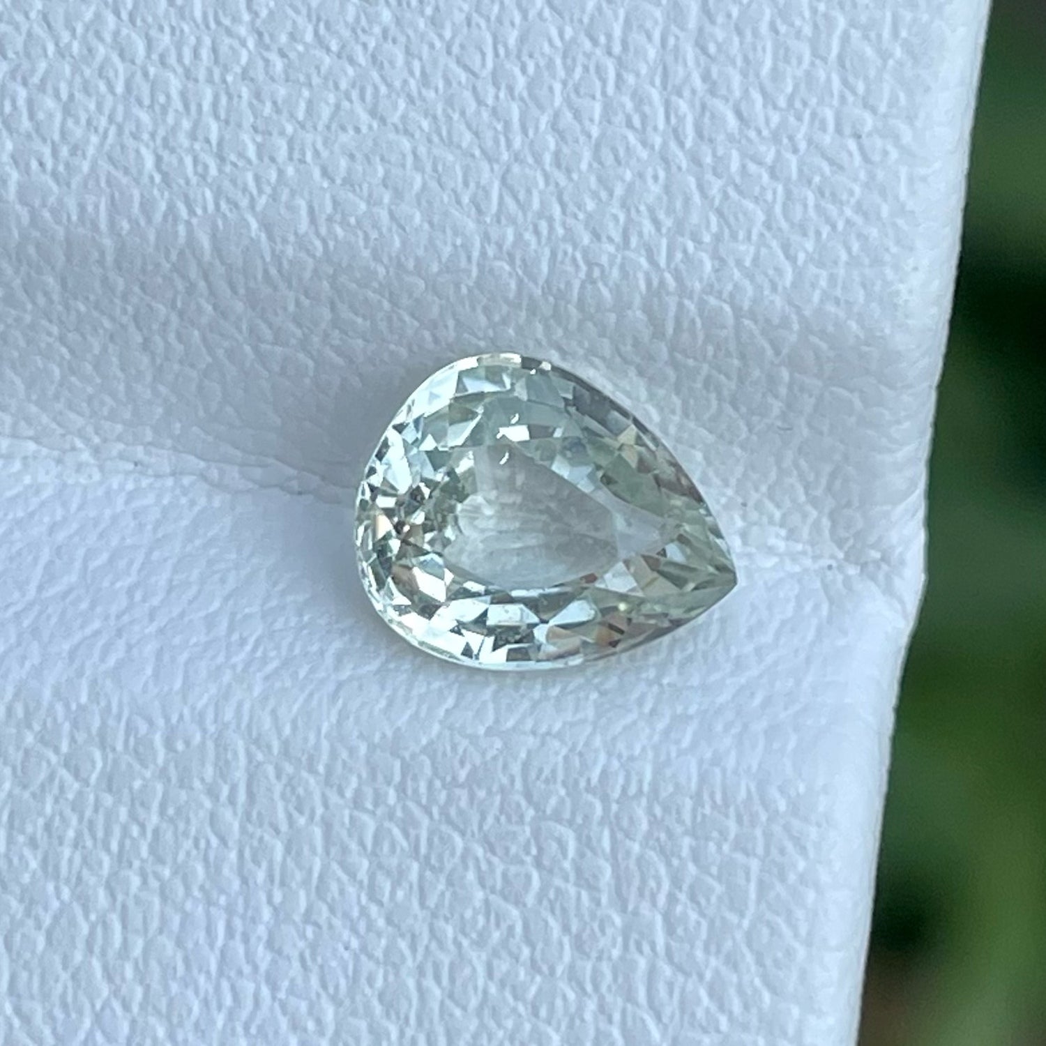 Natural Rare White Sapphire Loose Stone