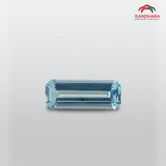 Natural Sea Blue Aquamarine Gemstone