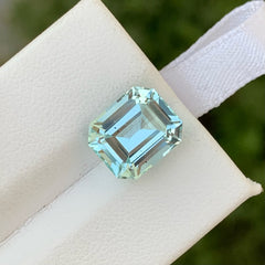 Natural Sea Blue Loose Aquamarine