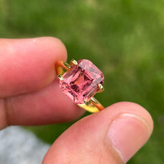 Natural Sweet Pink Tourmaline Stone