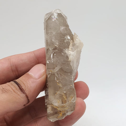 Naturally Modified Smoky Quartz With Magnificent Intergrown Crystals