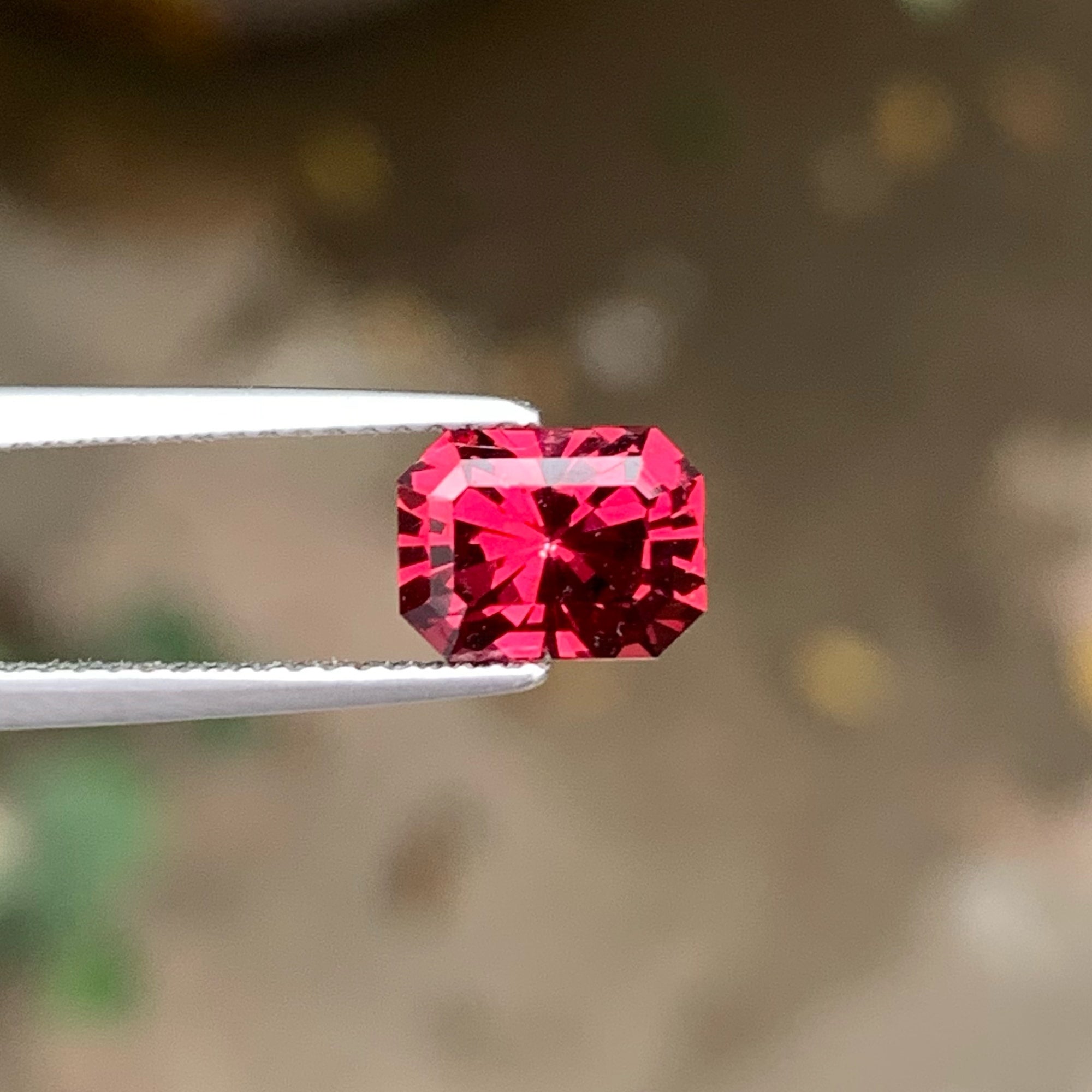 Nicely Bright Red Garnet Loose Gemstone