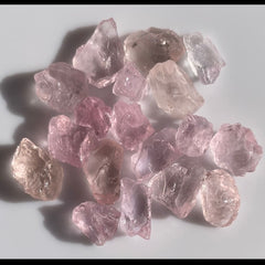 Nigerian Morganite Facet Rough Parcel