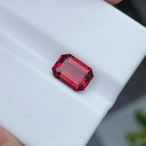 Orange Red Natural Spinel From Burma