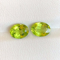 Loose Peridot Pair for Earrings