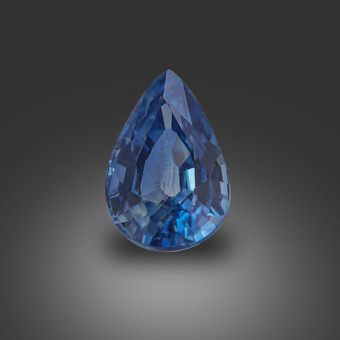 Pear Shaped Natural Sapphire