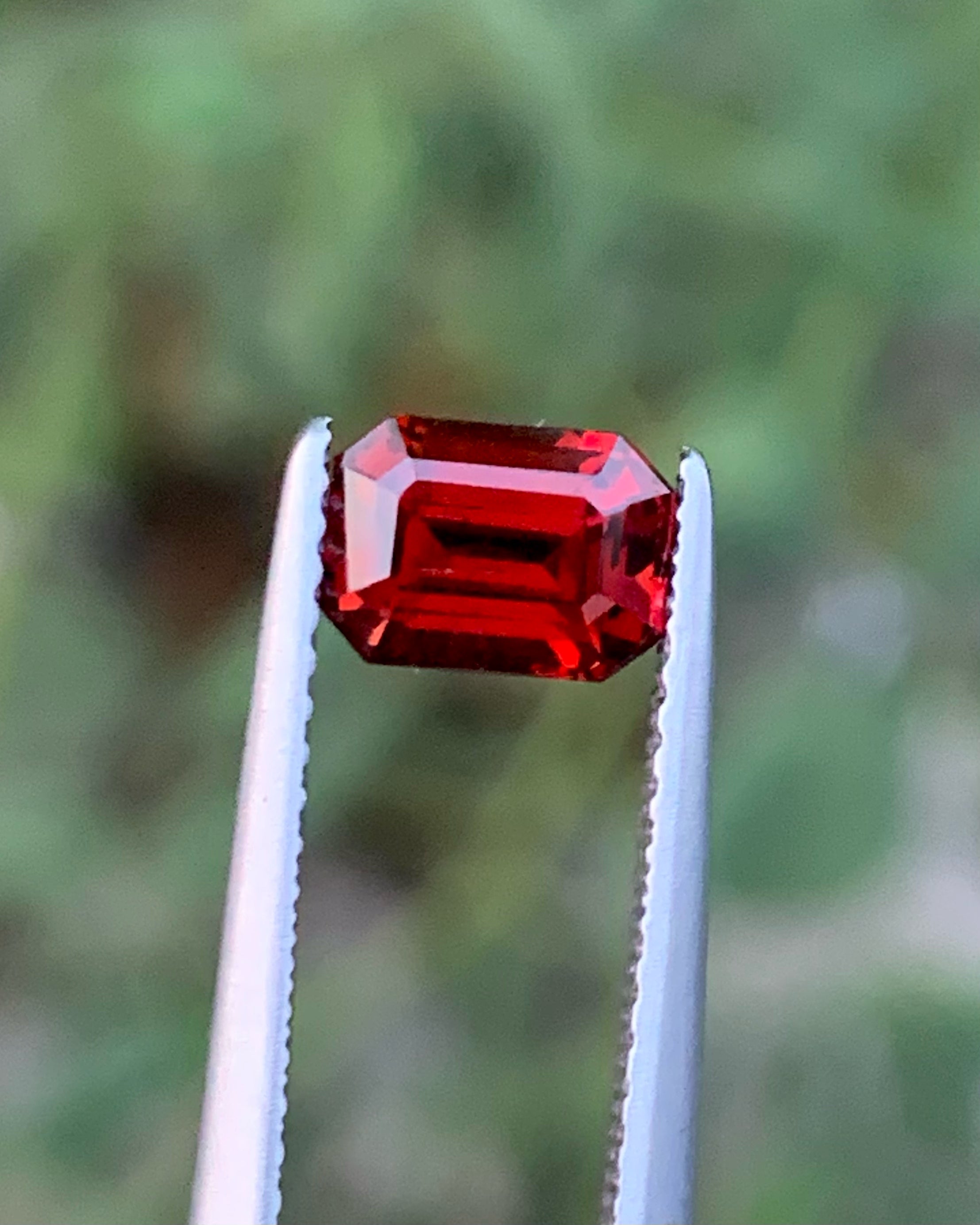 Perfect Red Malawian Garnet Stone
