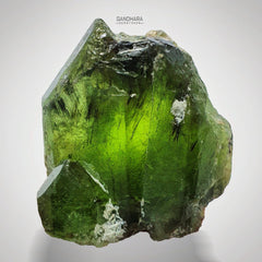 Peridot Specimen with Ludwigite Vonsenite Inclusion