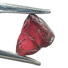 Pinkish Red Garnet Facet Rough