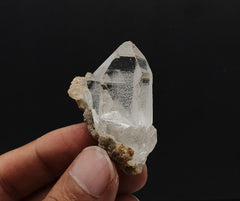 Pointed Terminated lustrous Quartz on Matrix