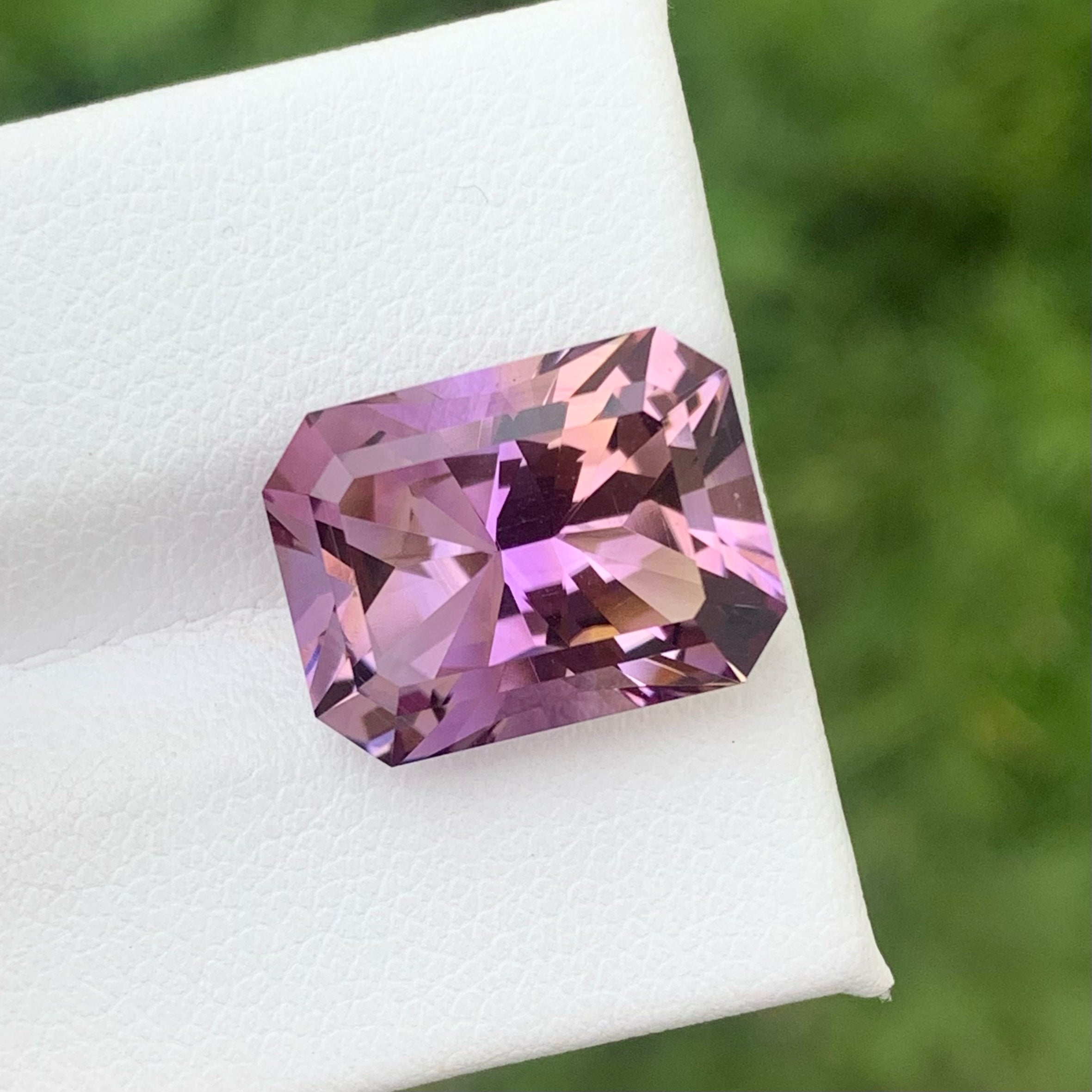 Precision Cut Bolivia Ametrine Gemstone