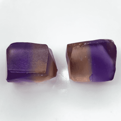 Preformed Ametrine Facet Rough Duo